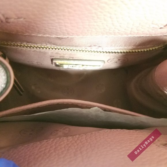 TORY BURCH THEA MINI BACKPACK MAGNOLIA PINK - Picture 9 of 14